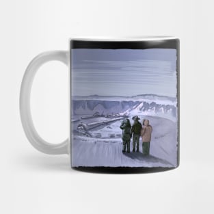 The Thing movie illustration Mug